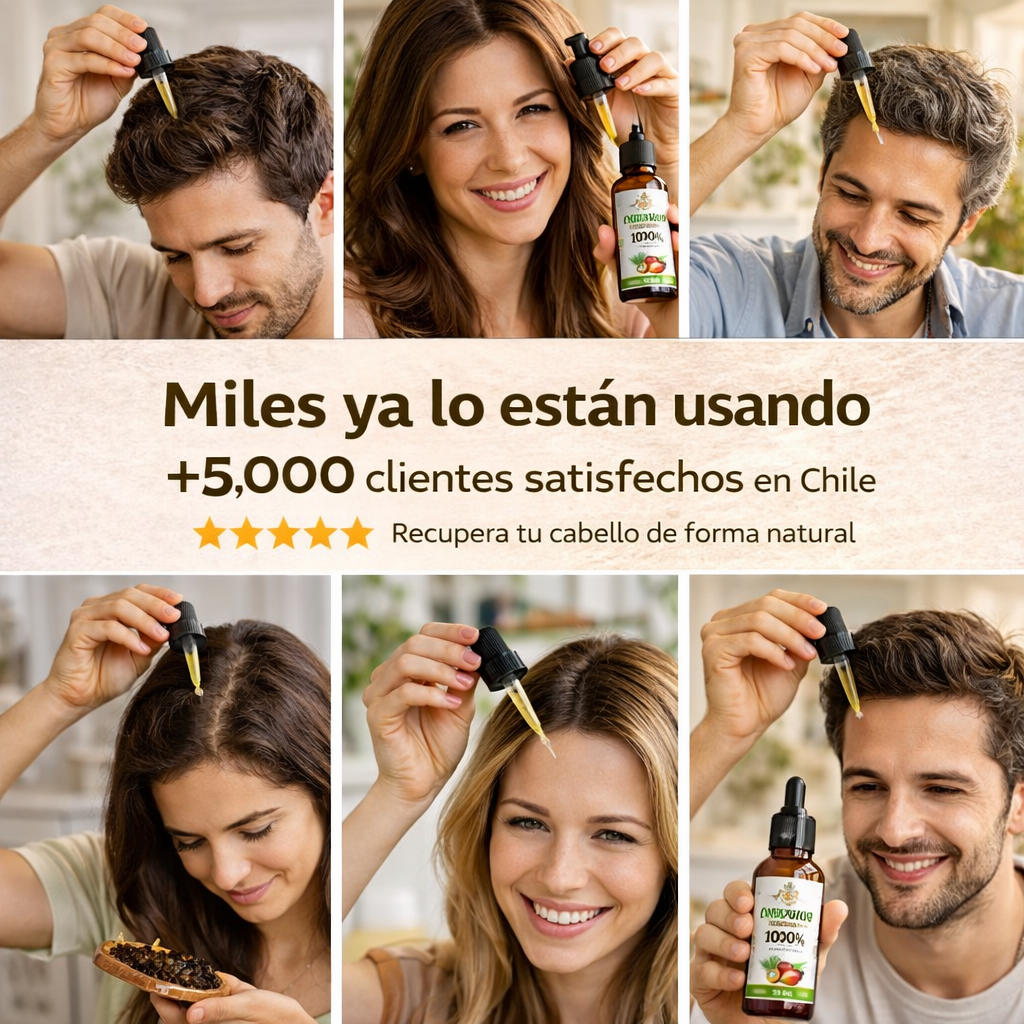 Batana Hair Revival™ – Cabello más abundante y fuerte.