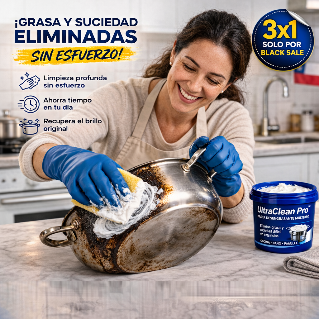 UltraClean Pro™ – Pasta Limpiadora Multiusos.