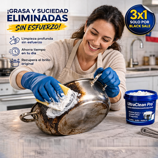 UltraClean Pro™ – Pasta Limpiadora Multiusos.