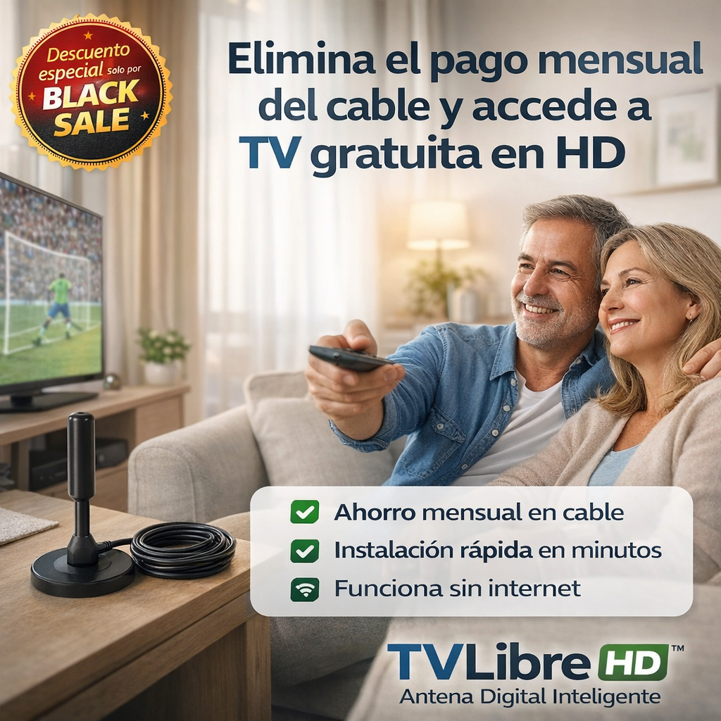 TVLibre HD™ – Antena Digital Inteligente
