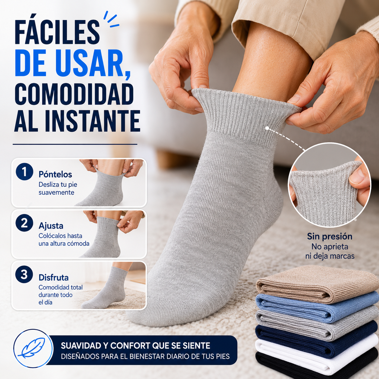 DíaFlex™ Comfort Socks