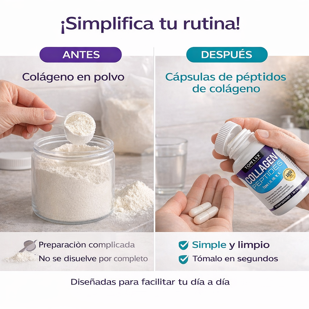 Collagen Peptides 5X™ — Recupera firmeza, apariencia y seguridad desde adentro
