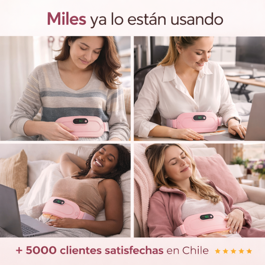 CalmaLuna™ –  El cinturón térmico que alivia el dolor menstrual❤️