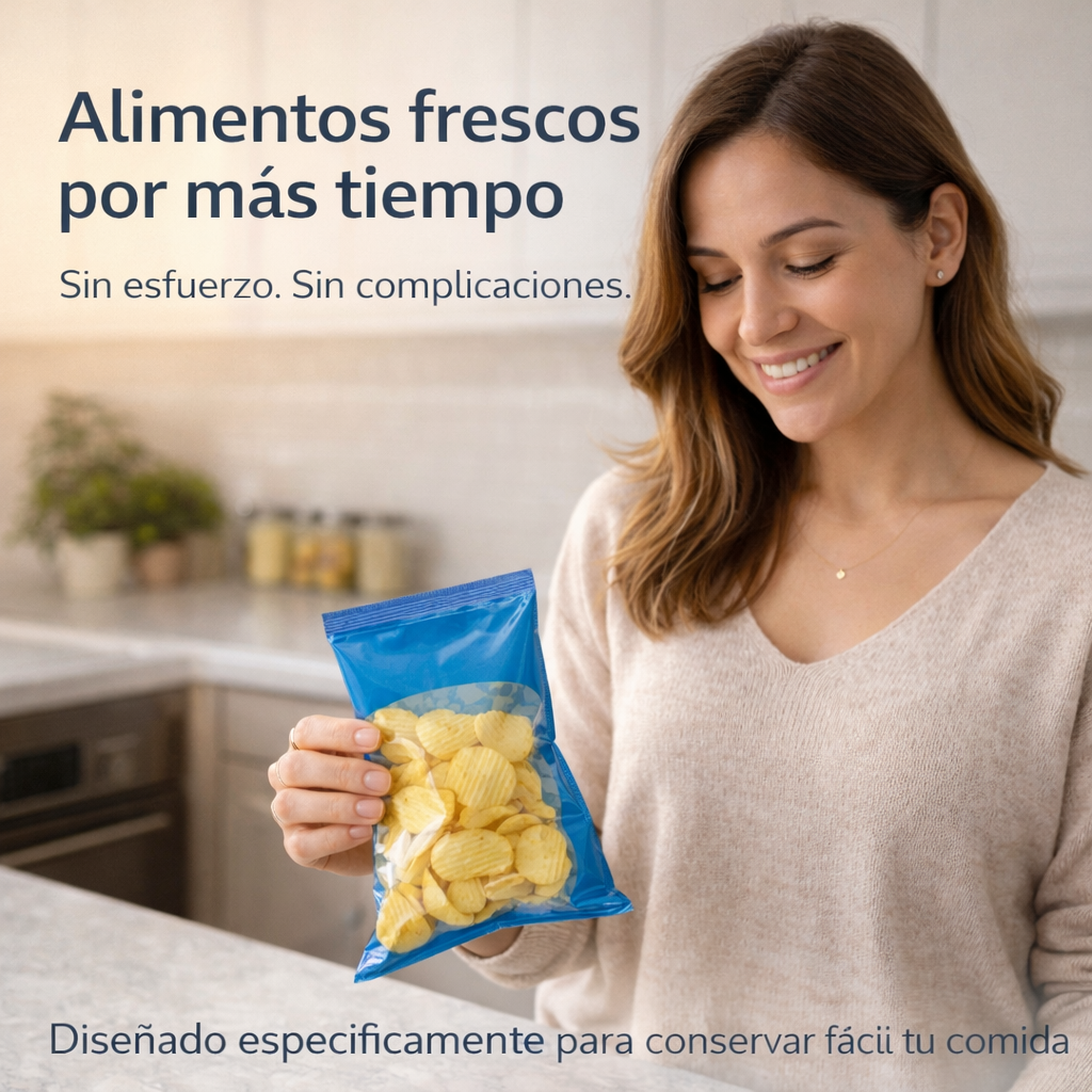 SealPro Fresh™ – Sellador Inteligente Portátil