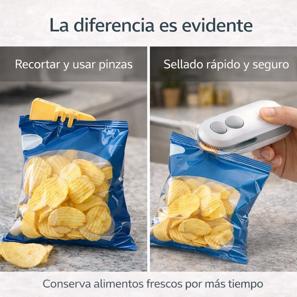 SealPro Fresh™ – Sellador Inteligente Portátil