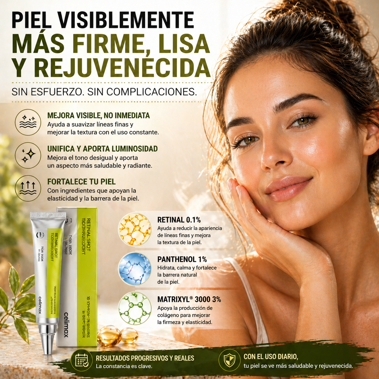 Celimax™ Crema Facial Antiarrugas Retinal