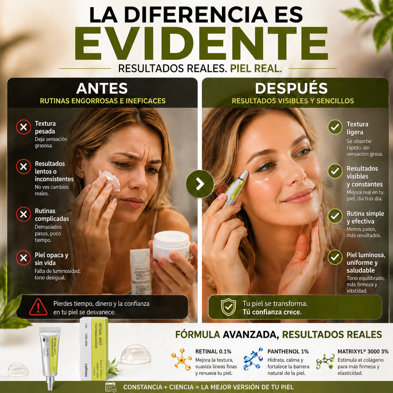 Celimax™ Crema Facial Antiarrugas Retinal