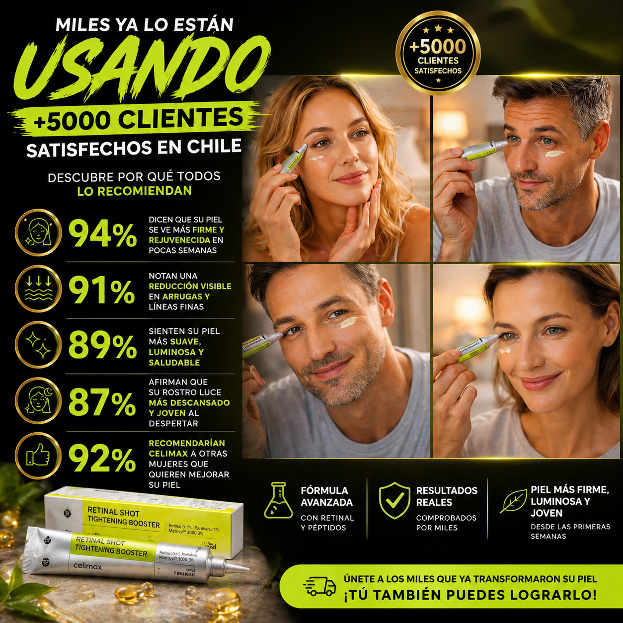 Celimax™ Crema Facial Antiarrugas Retinal