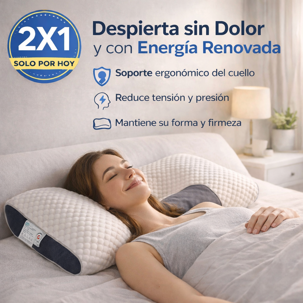 CerviAlign™ Almohada Correctora de Cuello