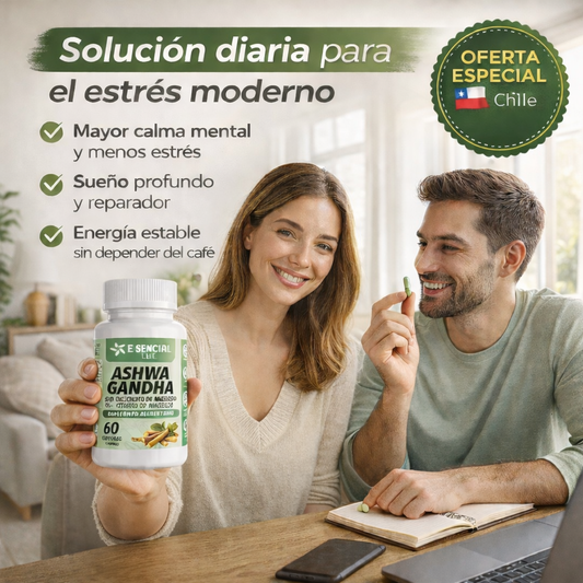 Ashwagandha - Fórmula natural para el equilibrio del estrés diario
