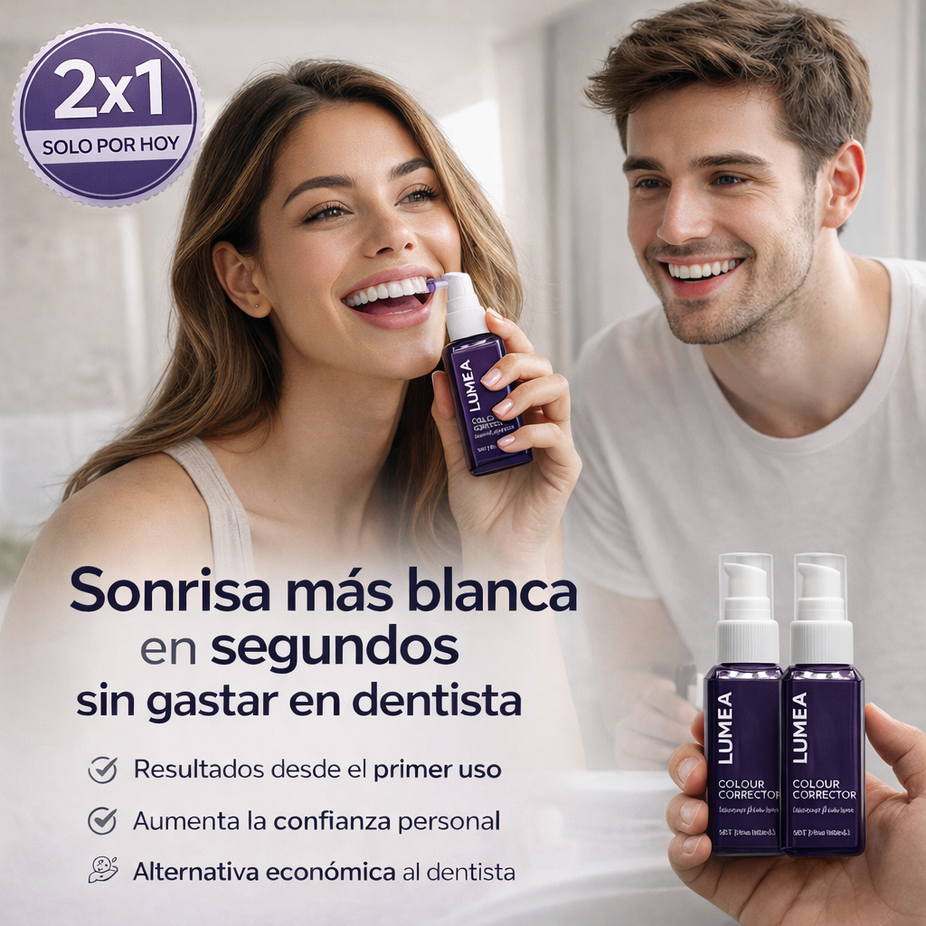 LumeaSmile™ Blanqueador Dental Violeta Instantáneo