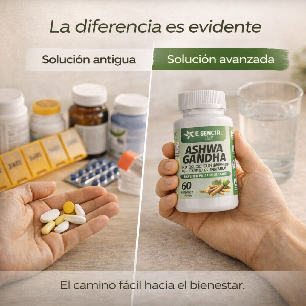 Ashwagandha - Fórmula natural para el equilibrio del estrés diario
