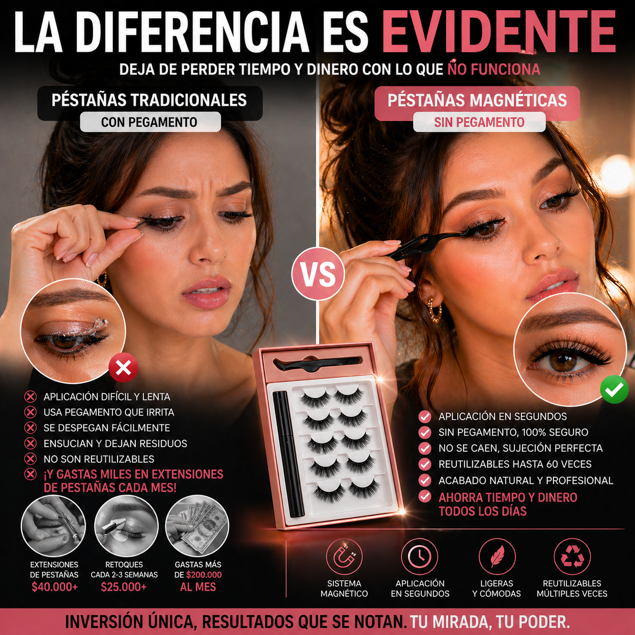 LashPro™ Kit Magnético Reutilizable