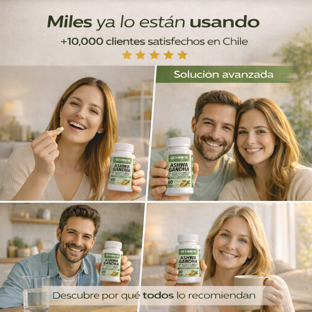 Ashwagandha - Fórmula natural para el equilibrio del estrés diario