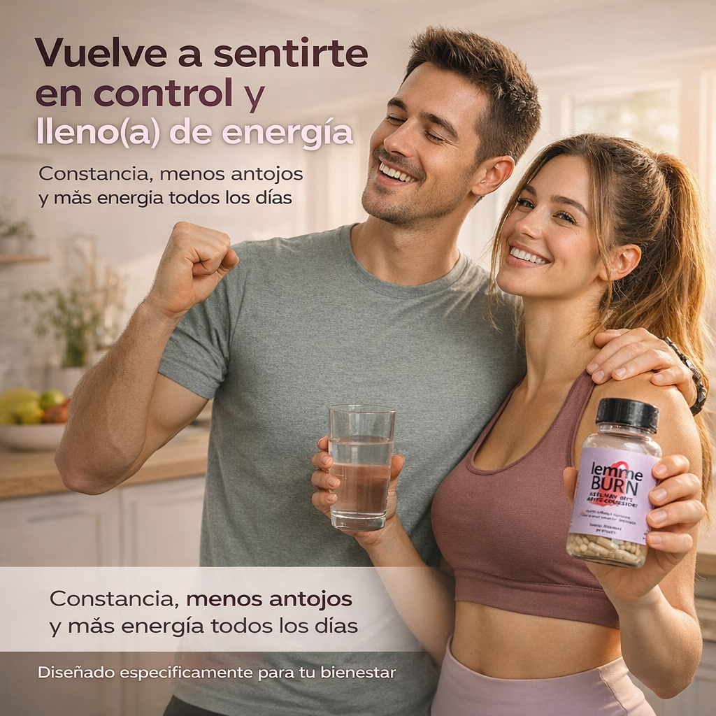 Lemme Burn™ -  Control de antojos + metabolismo + energía diaria