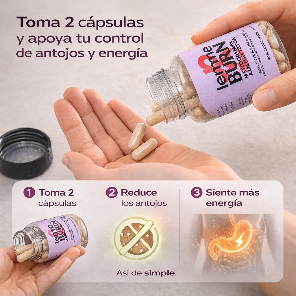 Lemme Burn™ -  Control de antojos + metabolismo + energía diaria