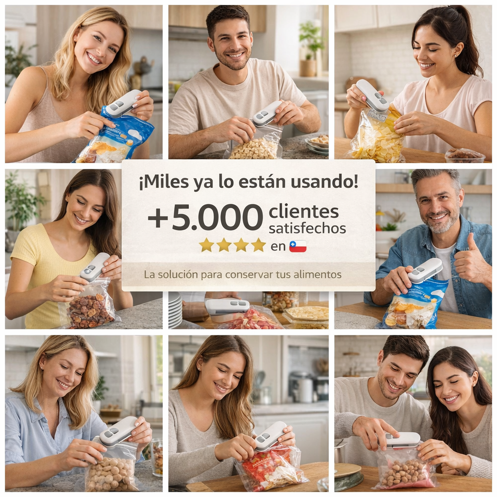 SealPro Fresh™ – Sellador Inteligente Portátil