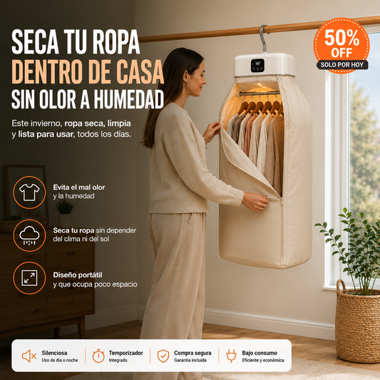 HumiZero™ - Secadora Portátil Anti-Humedad