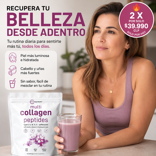 CollaGlow Femme™ - Multi Collagen Beauty Formula