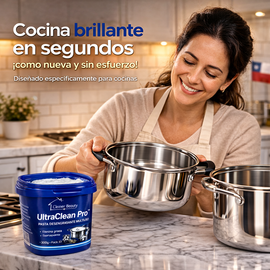 UltraClean Pro™ – Pasta Limpiadora Multiusos.