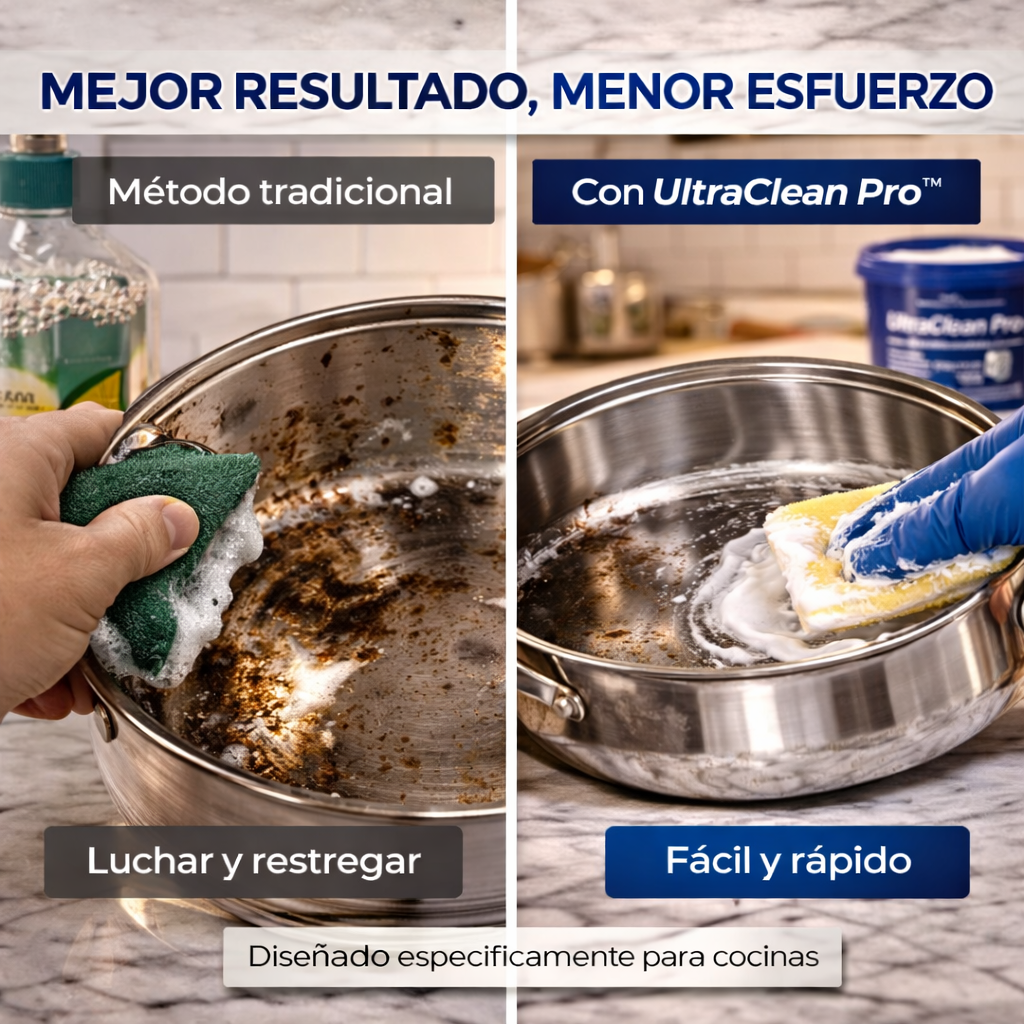 UltraClean Pro™ – Pasta Limpiadora Multiusos.